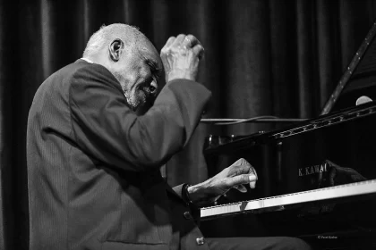 Harold Mabern Trio in Moscow Jazz Club 'Esse' in 2017 | photo: P. Korbut